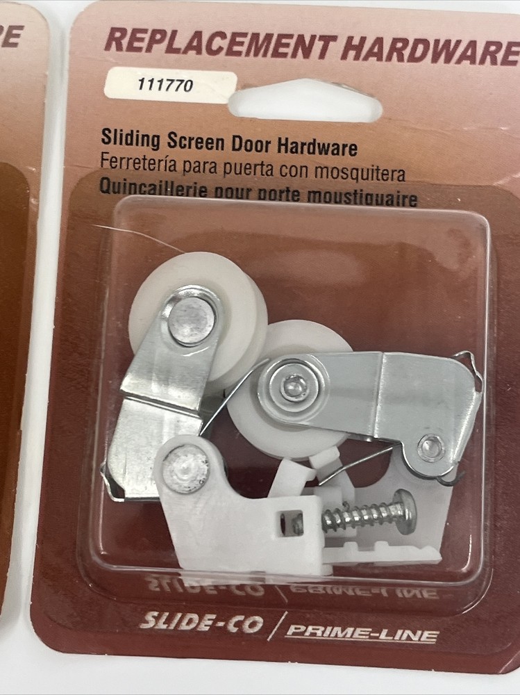 2 Pack Screen Door Hardware Replacement Kit Slide-Co 11170 2 Per Package