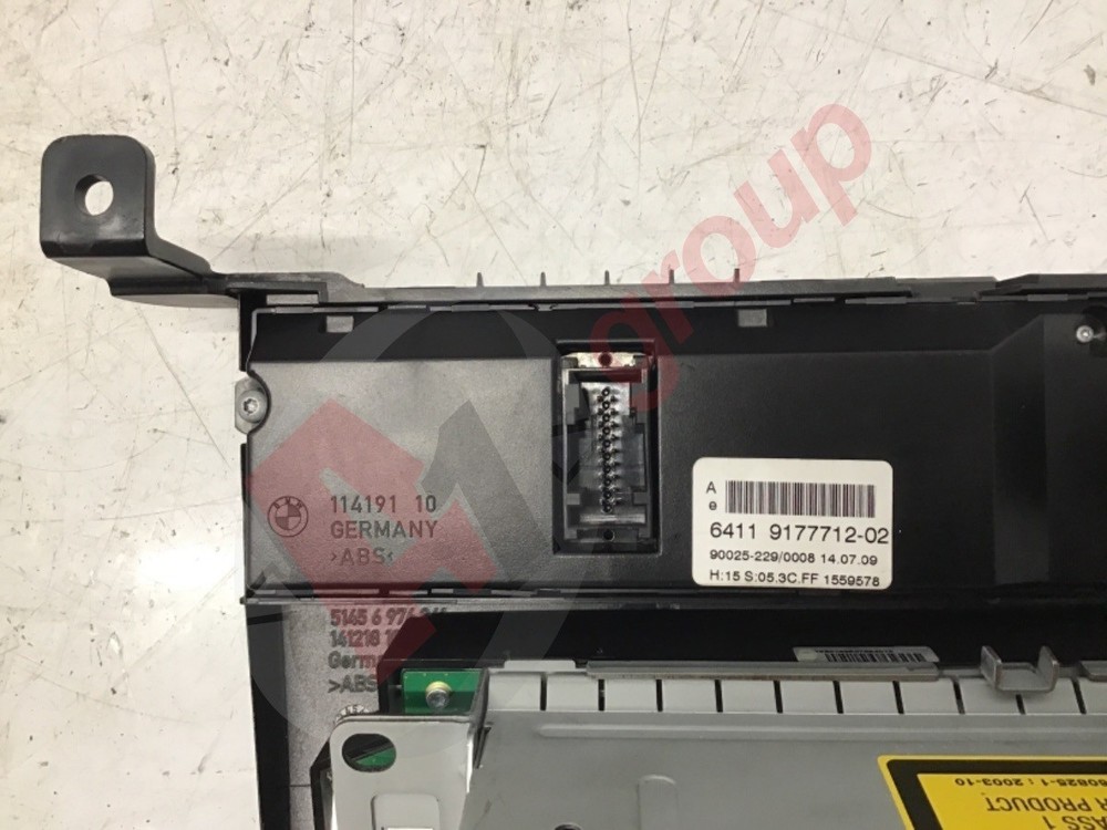 BMW 5-SERIES E60 E61 CONTROLLER/CLIMATE CONTROL/SAT NAV CD 2004-2010 Multimedia