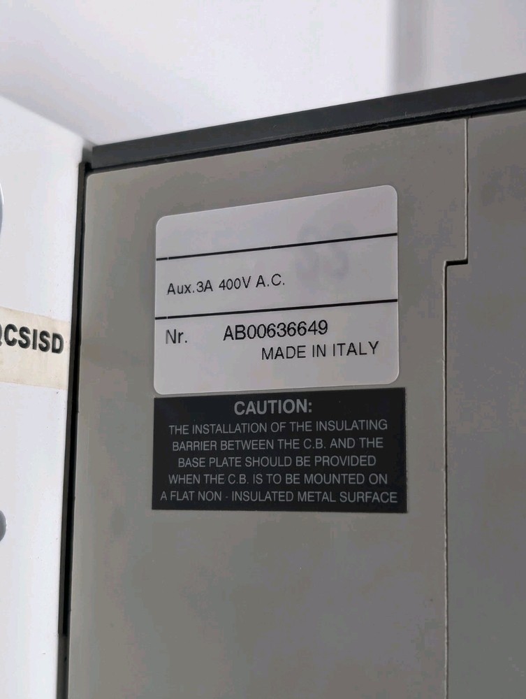 ABB SACES5 S5H-D Model Case Switch (USED).