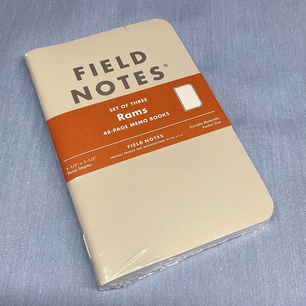 Field Notes Dieter Rams Sealed 3-Pack
