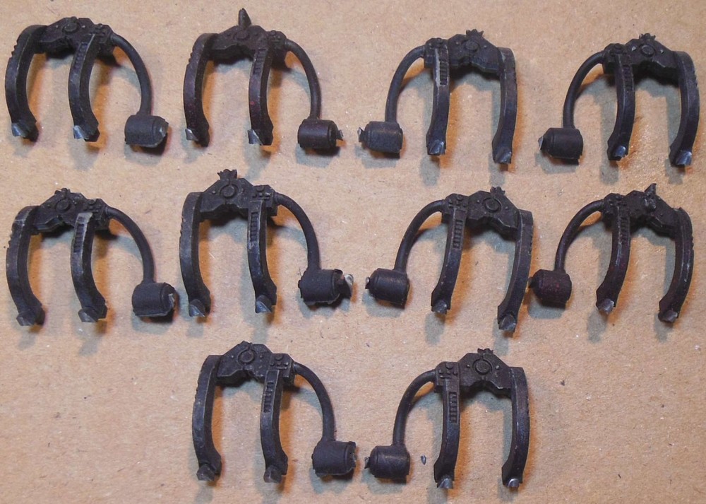 Warhammer 40K - Space Marines - Drop Pod - 10 x Harnesses - Primed - Bits Bitz