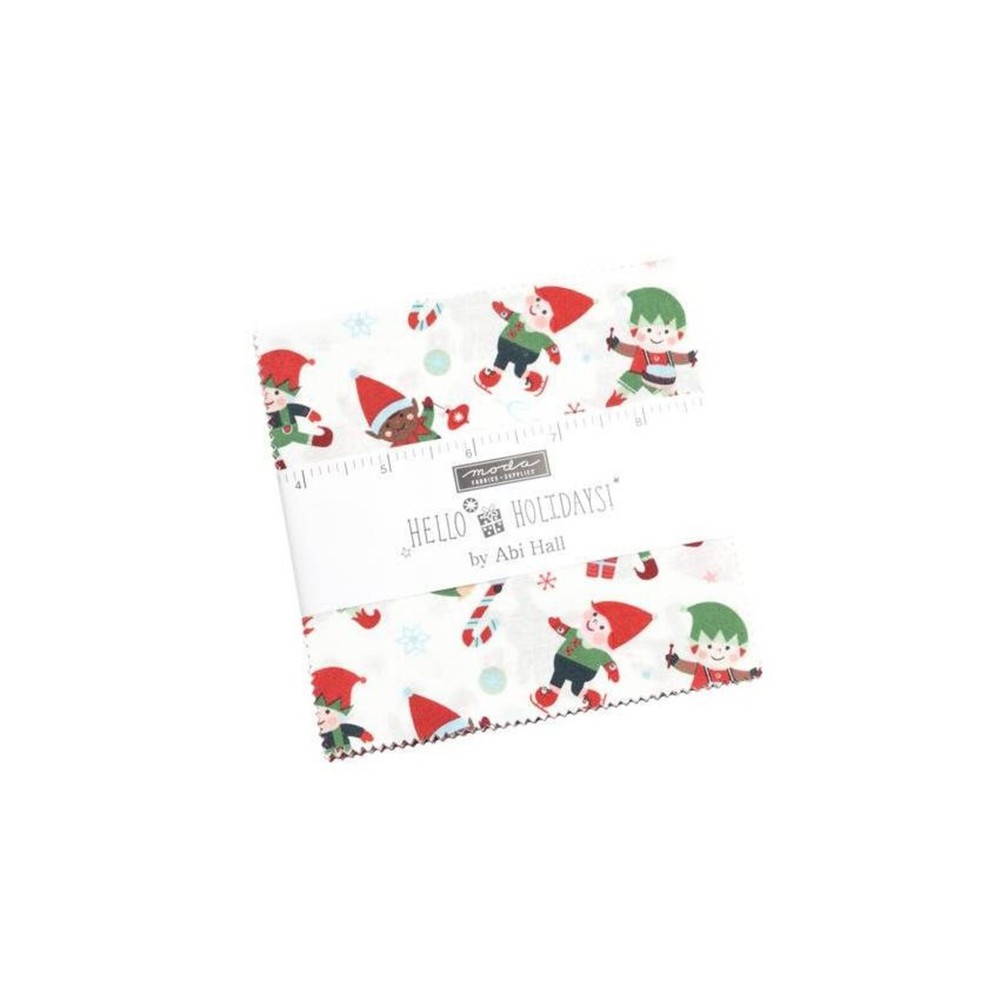 Hello Holidays Moda Abi Hall Moda Charm Pack
