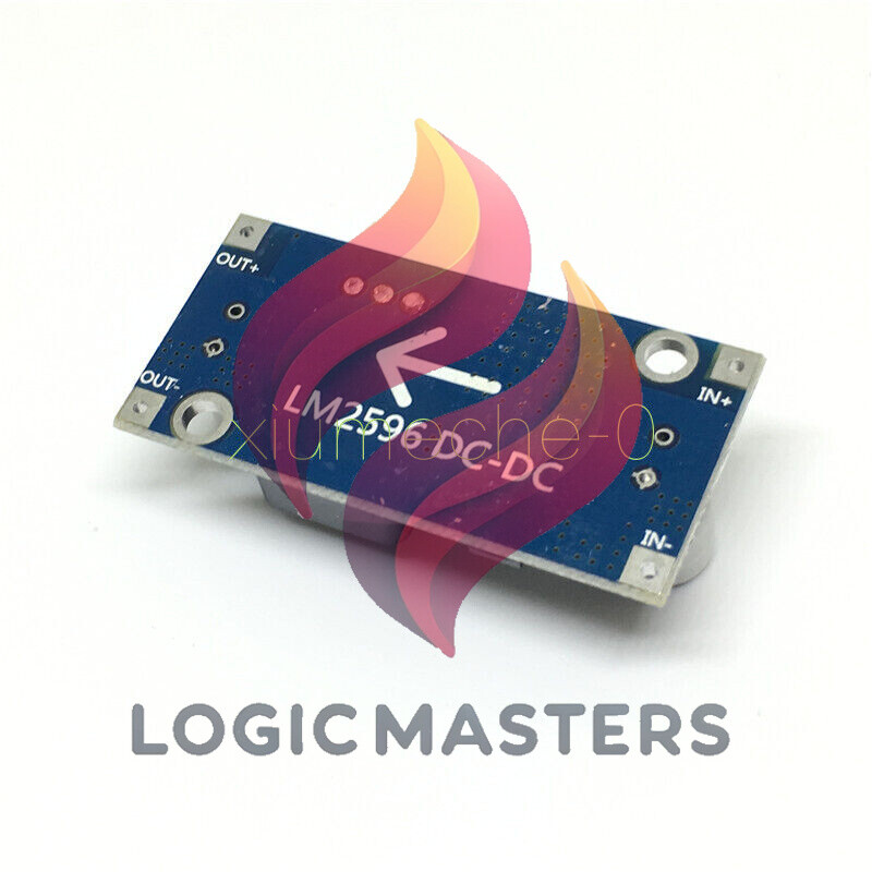 DC-DC 1.25V-35V LM2596 Step Down Adjustable Buck Converter Module Power Supply