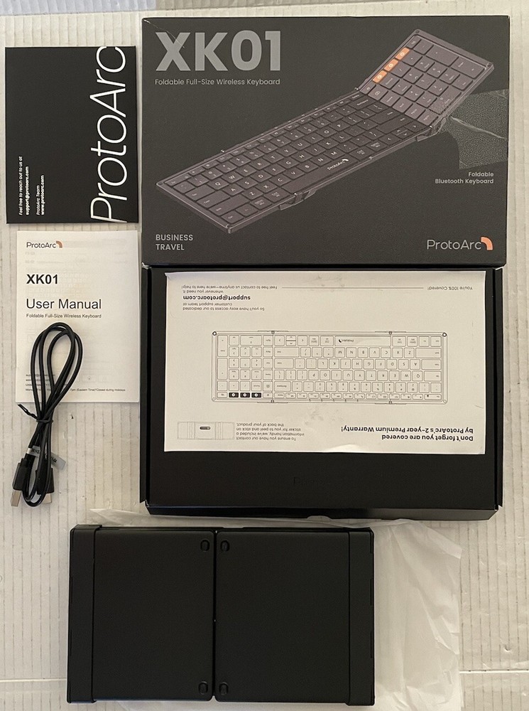 Full Size Foldable Wireless Keyboard