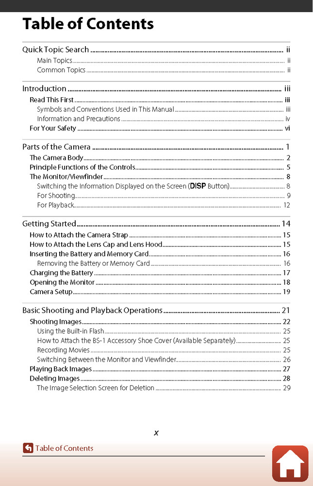 Nikon CoolPix P1000 Reference Instruction Manual: 244 Pages & Protective Covers