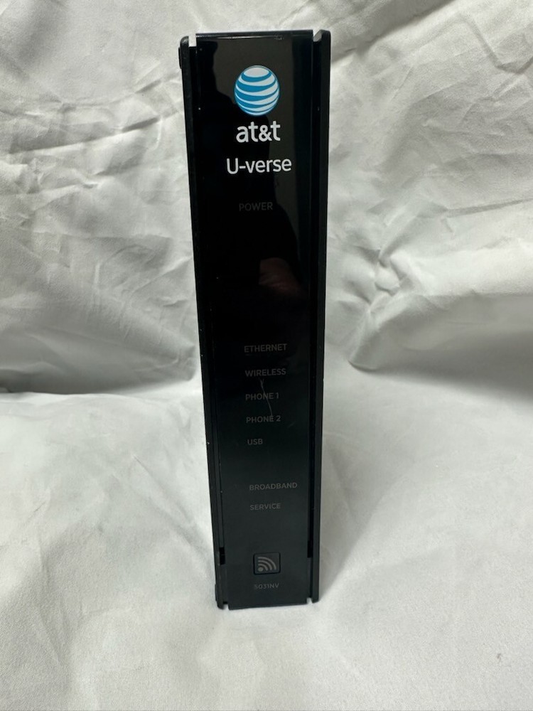 USED AT&T U-verse Pace 5031NV DSL Wireless Modem Router *No Adapter*