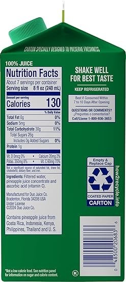 Dole Pineapple 52oz