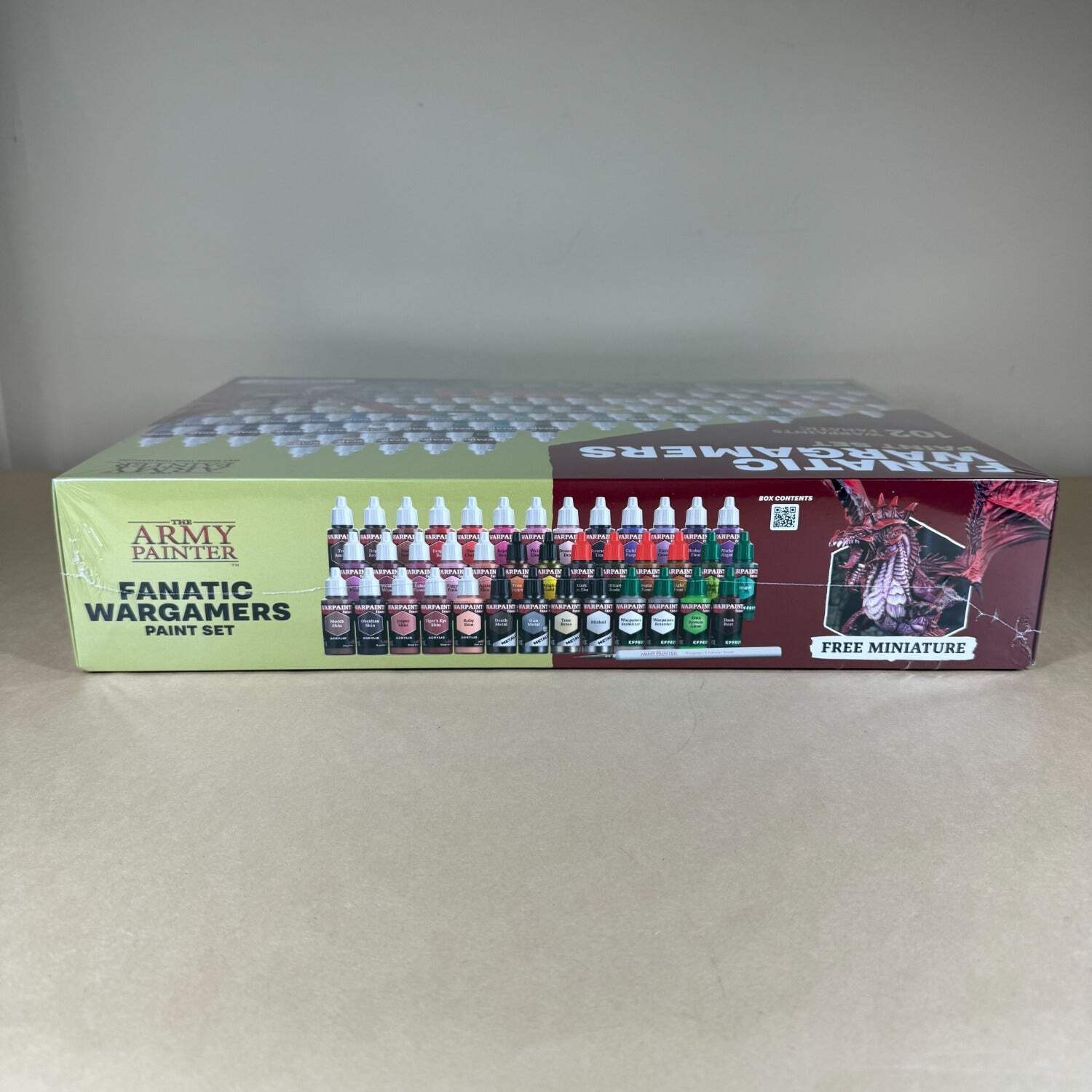 New The Army Painter Warpaints Fanatic Wargamers Paint Set WP8073