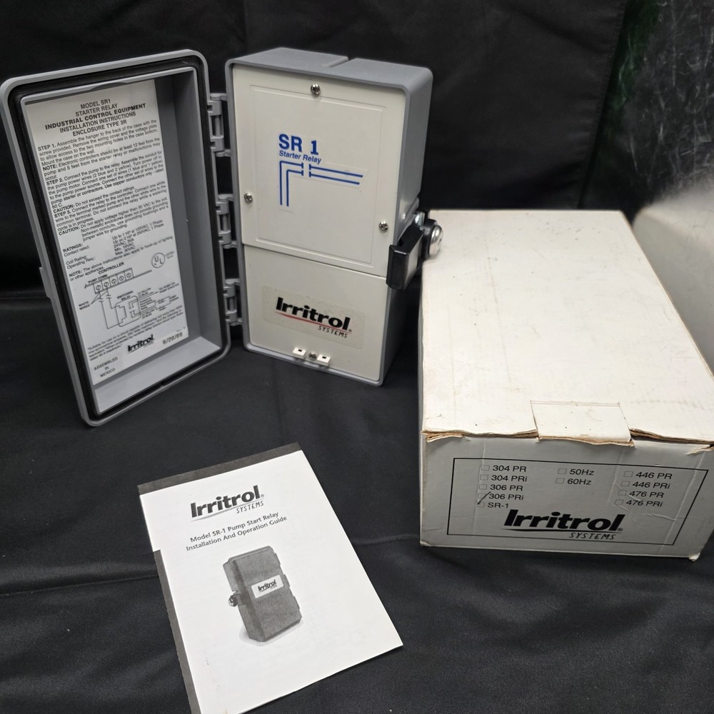 Irritrol SR-1 Pump Start Relay