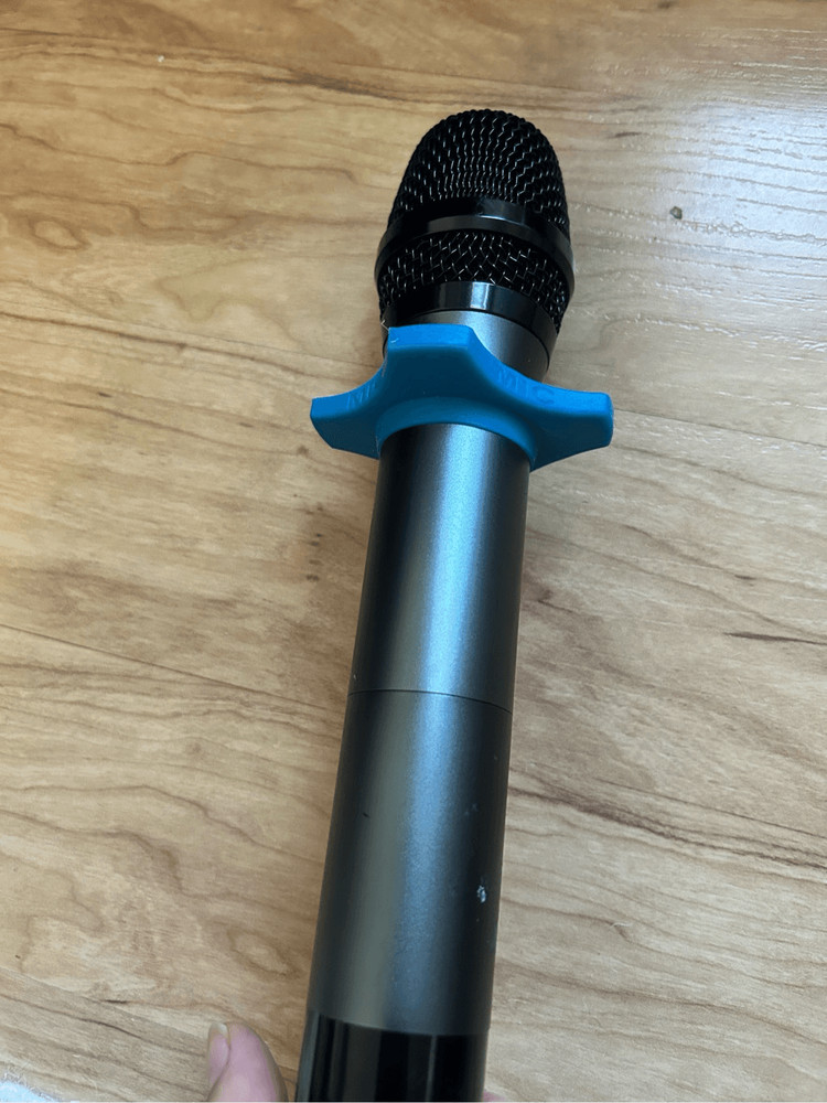2-Channel UHF Wireless Microphone Handheld Mic System - no antenna just mic