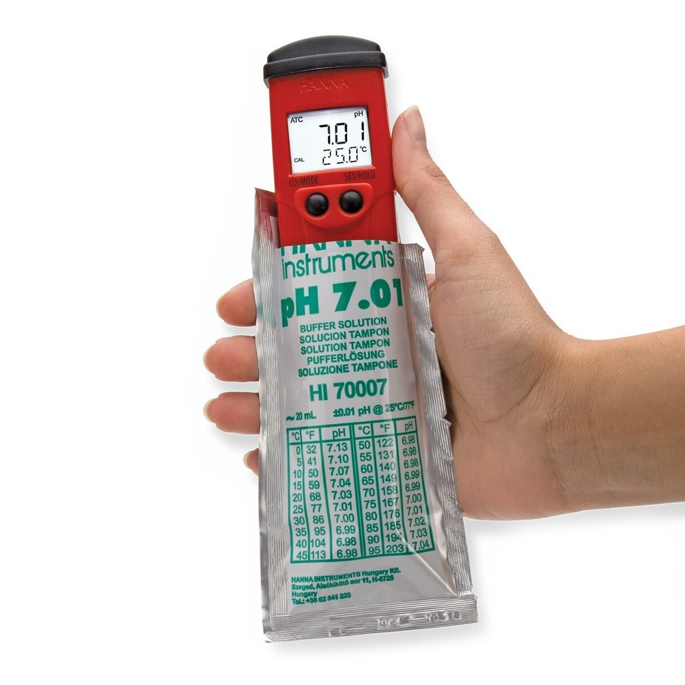 Hanna Instruments pH Tester Waterproof pHep 4 & 5pH/Temperature Tester