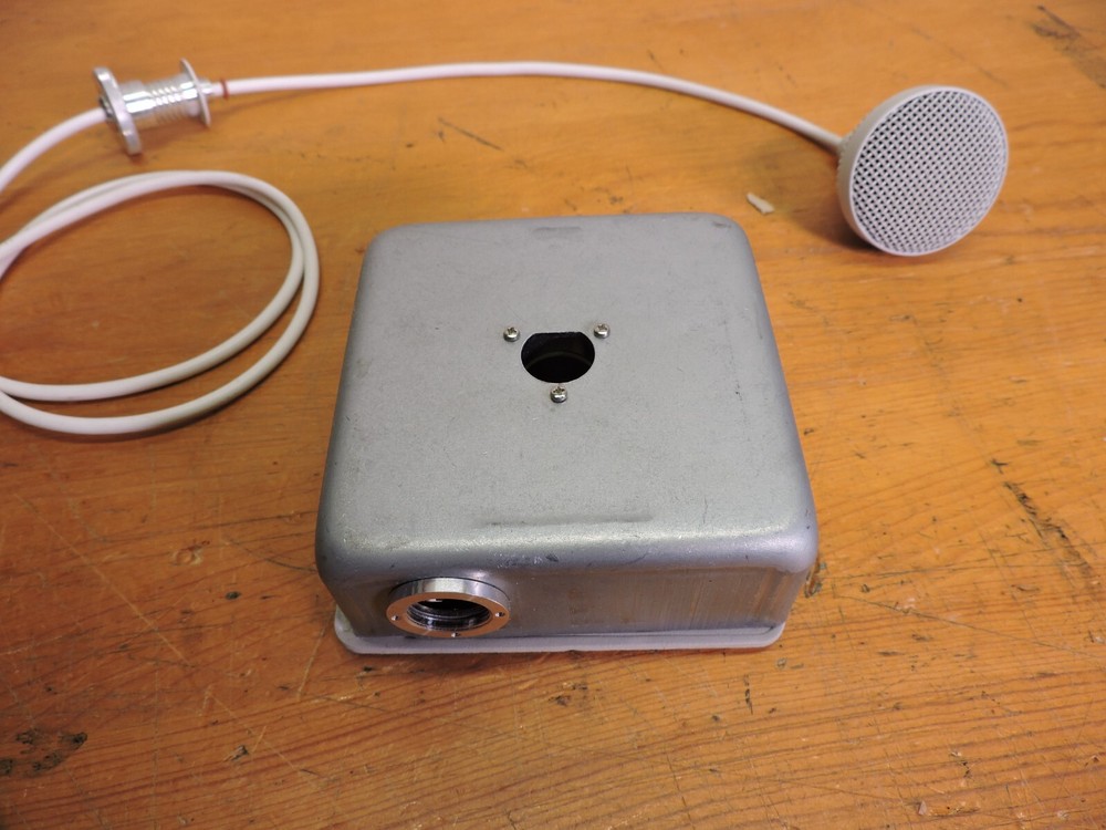 Audex M3 Tri-Element Hanging Ceiling Microphone with 4' Cable Tested working