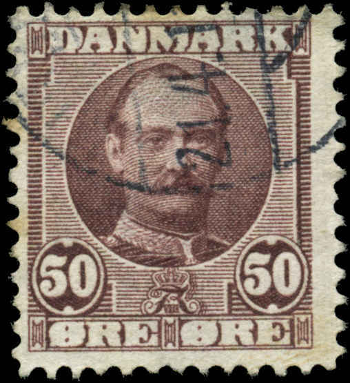 Denmark  Scott #77 Used