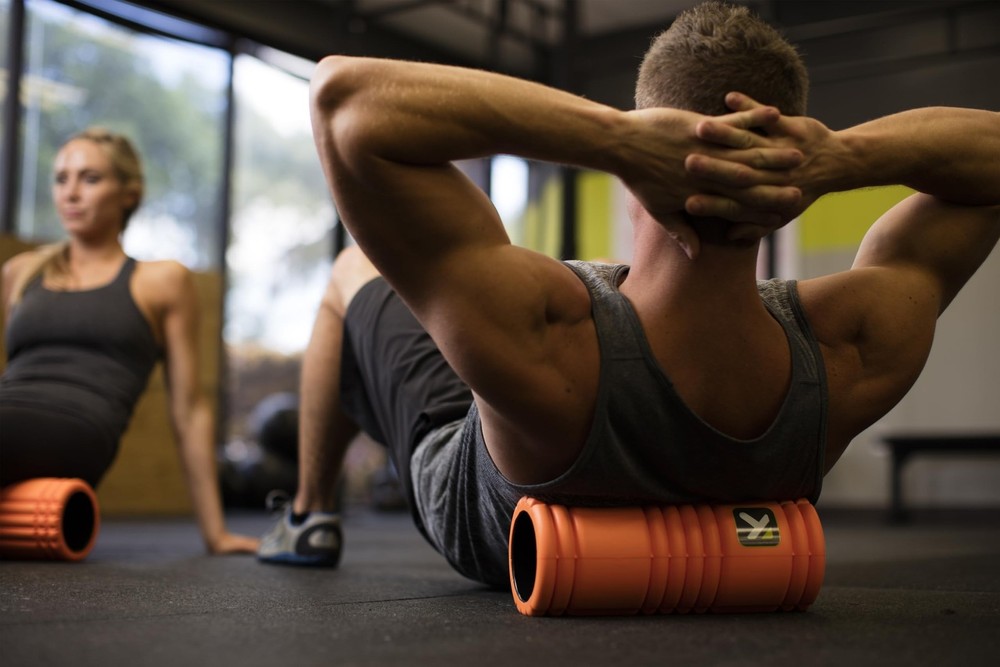 TRIGGERPOINT Performance Therapy Grid Foam Roller with Free Online Instructio...