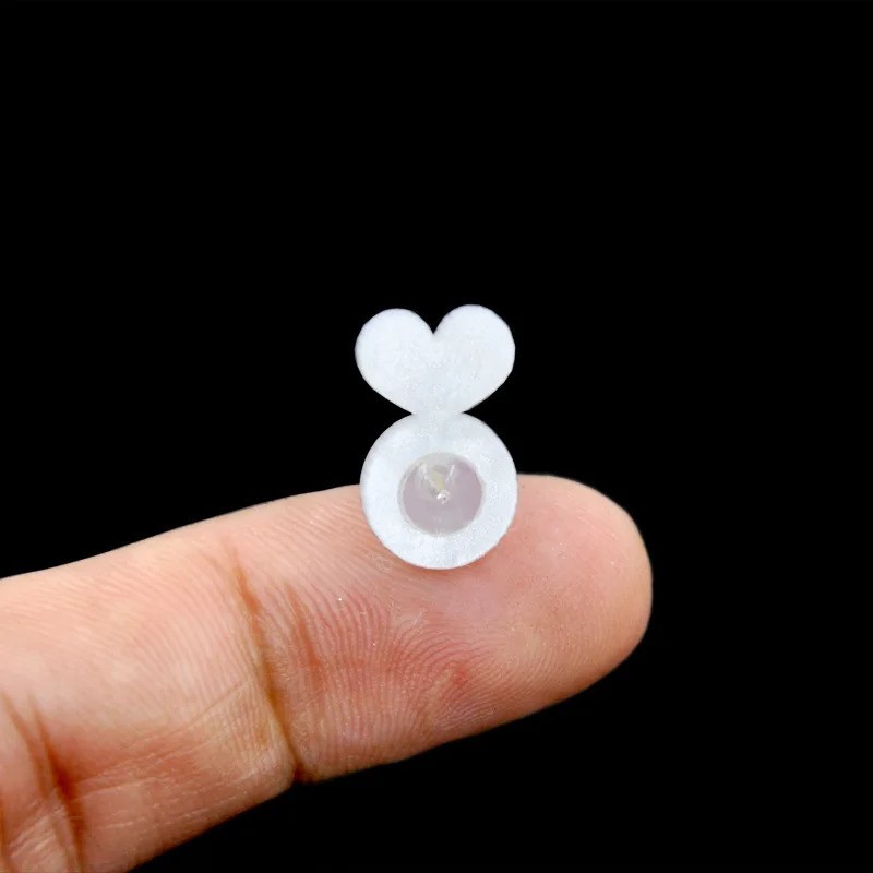 10Pcs Earring Lifter Backs Replacements Rubber Earring Backs for Droopy Ears