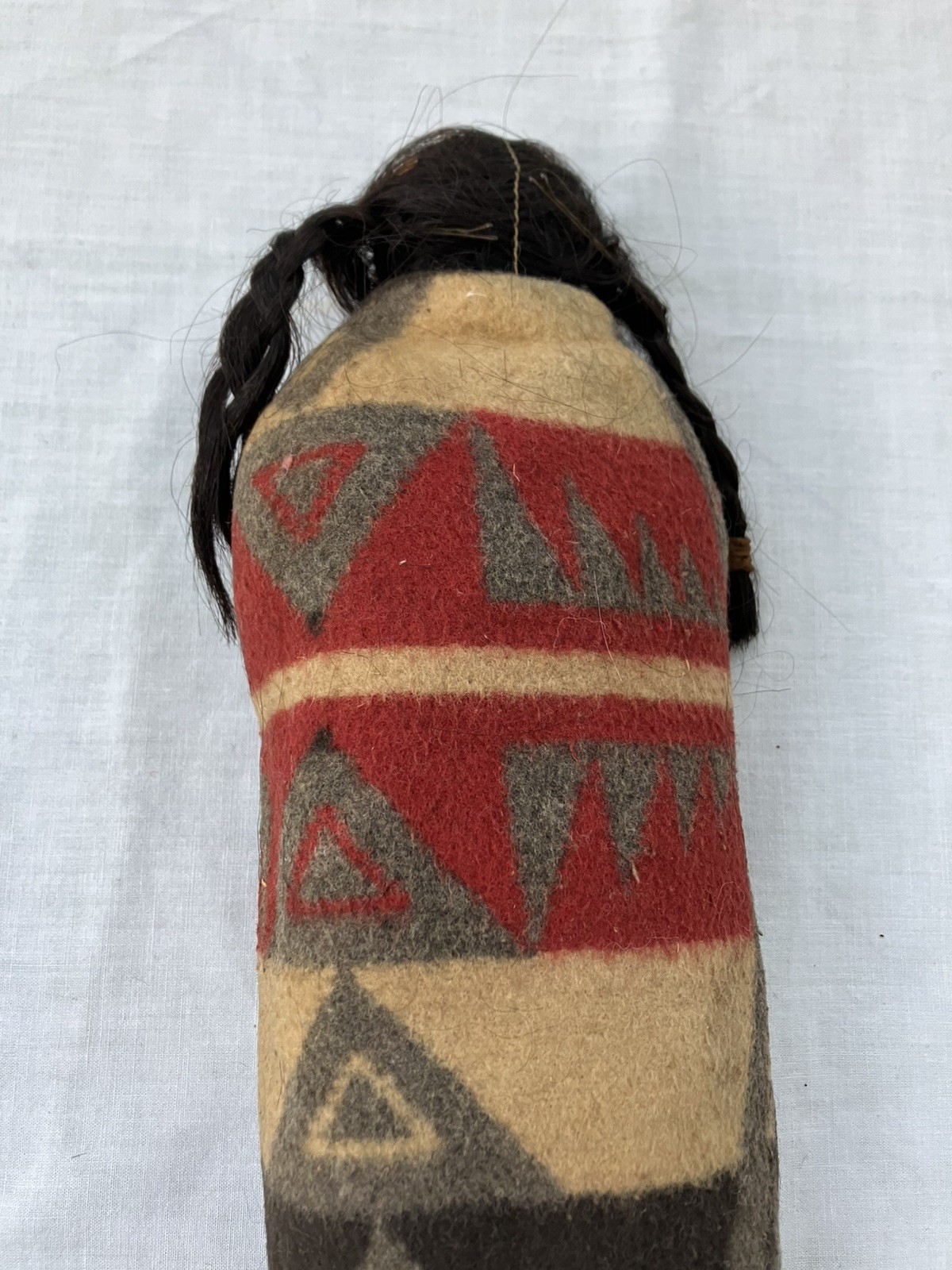 Vintage Skookum Male Native American Doll - 13 Inches Tall