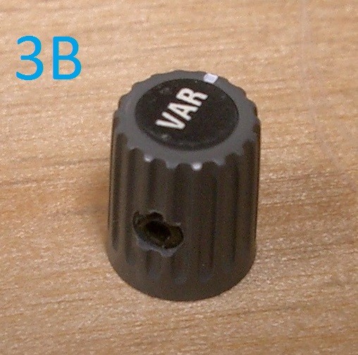 Small Gray Tektronix TEK knobs, Assorted styles, Sold in pairs