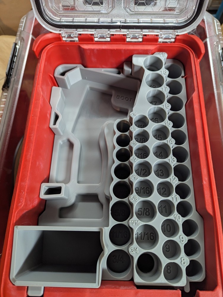 Milwaukee M12 Stubby GEN1 Impact 3/8" Packout Compact Insert [Insert only]