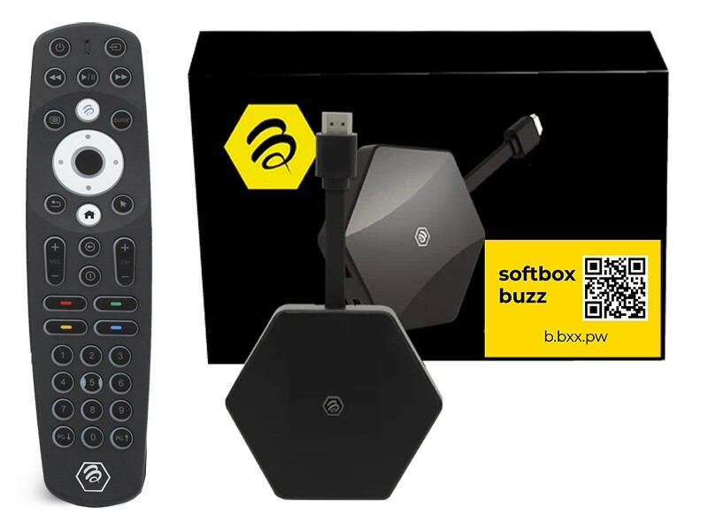 Softbox Buzz TV Box, Monthly App Updates, Built in Support, DVR recording