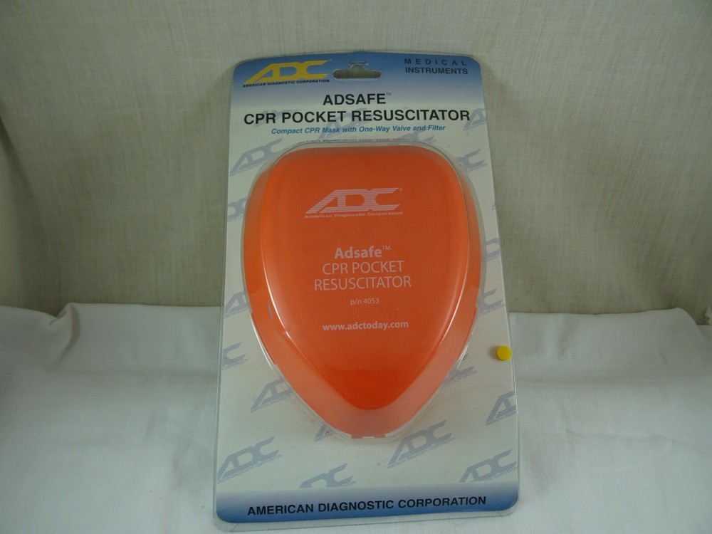 ADC Adsafe CPR Pocket Resuscitator NEW
