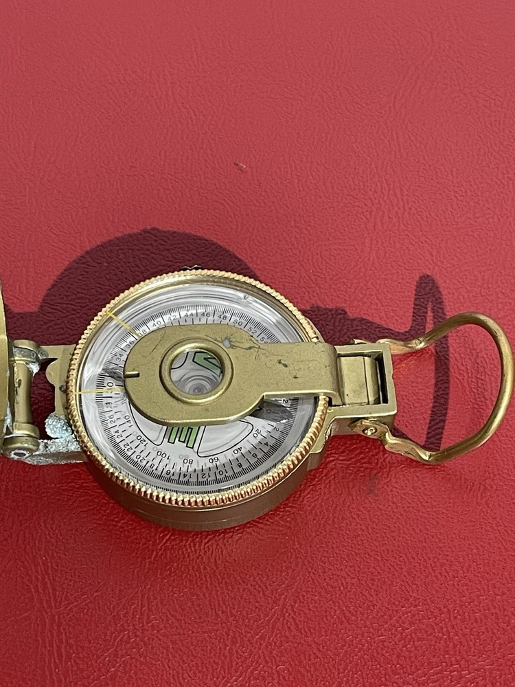 Vintage Military Engineer Lensatic Directional Compass
