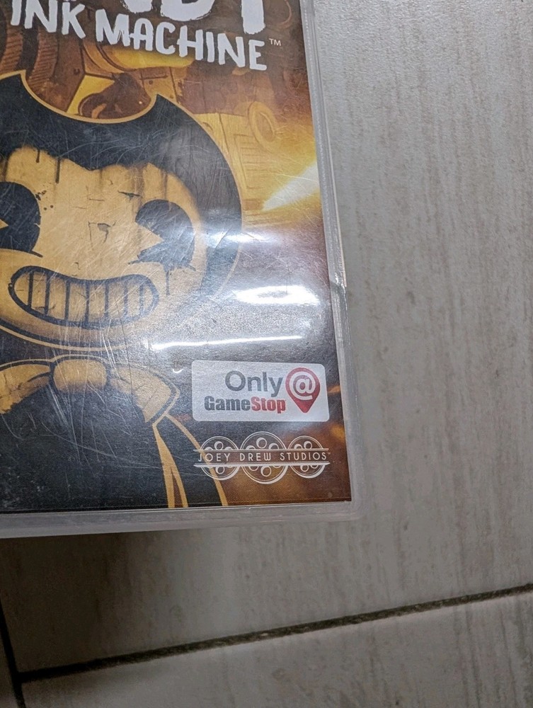 NO GAME Bendy And The Ink Machine Nintendo Switch Case