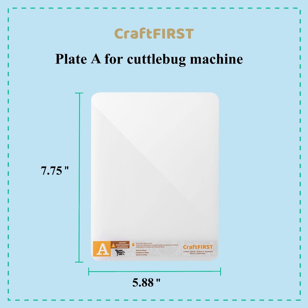 Cutting Plates and Mats for Cuttlebug Machine (A Spacer)