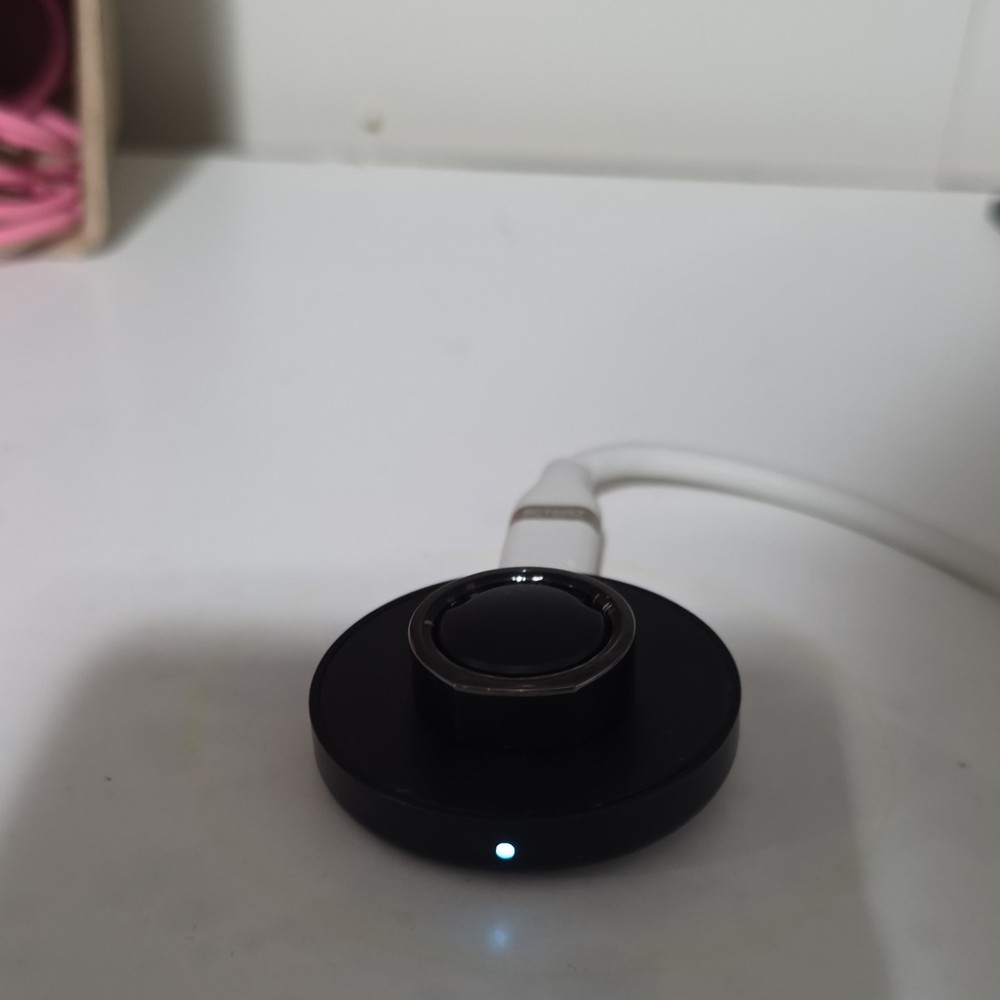 Oura Gen 3 Activity Tracker Ring Black Size 09 for Hand