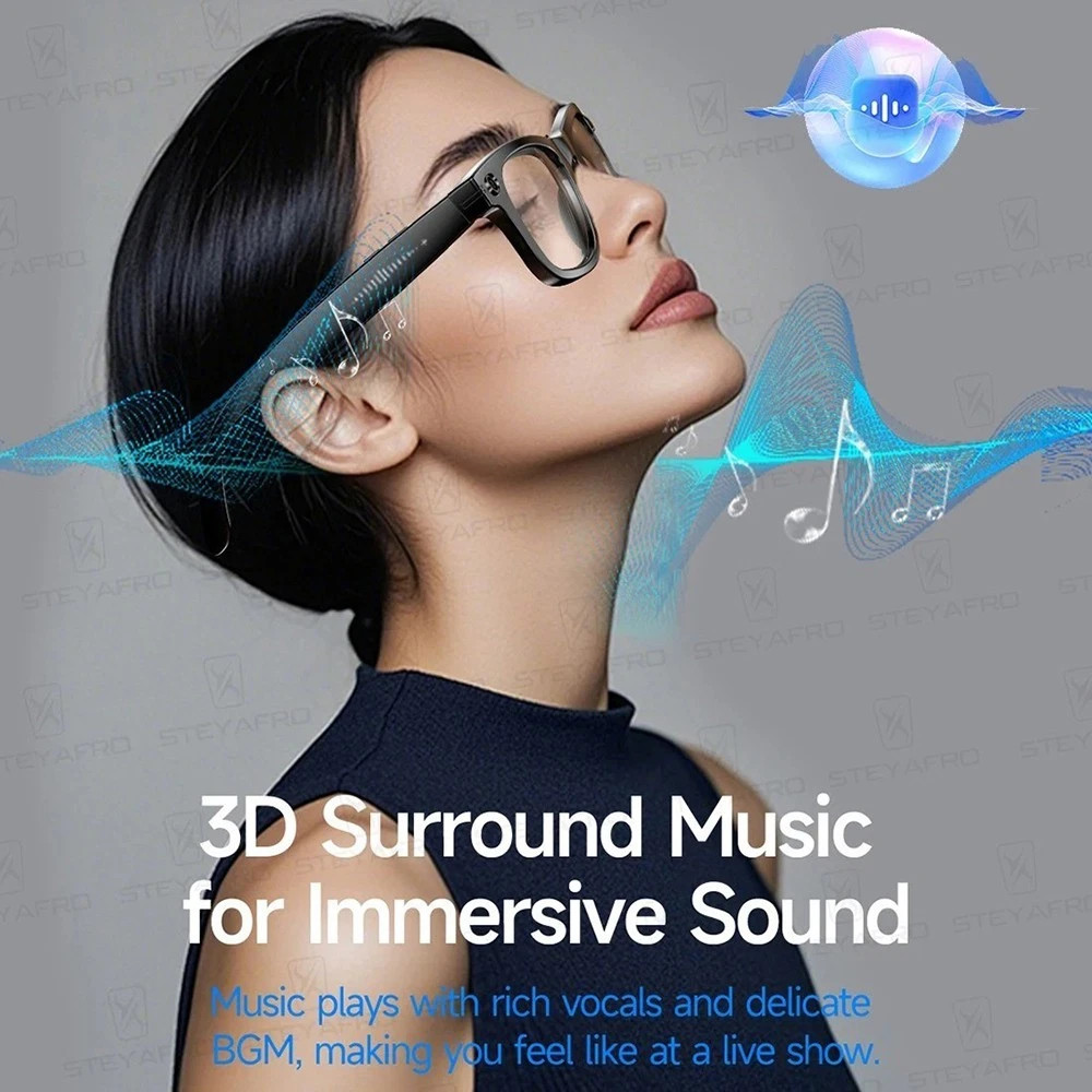 Sunglasses men with camera and bluetooth and Image and video translate