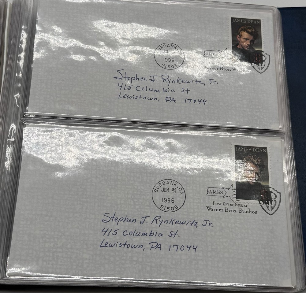 United States First Day Issue Envelope Book ￼