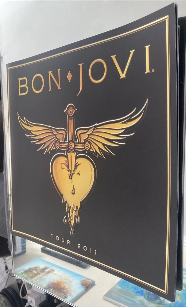 BON JOVI 2011 Tour Program Concert Book