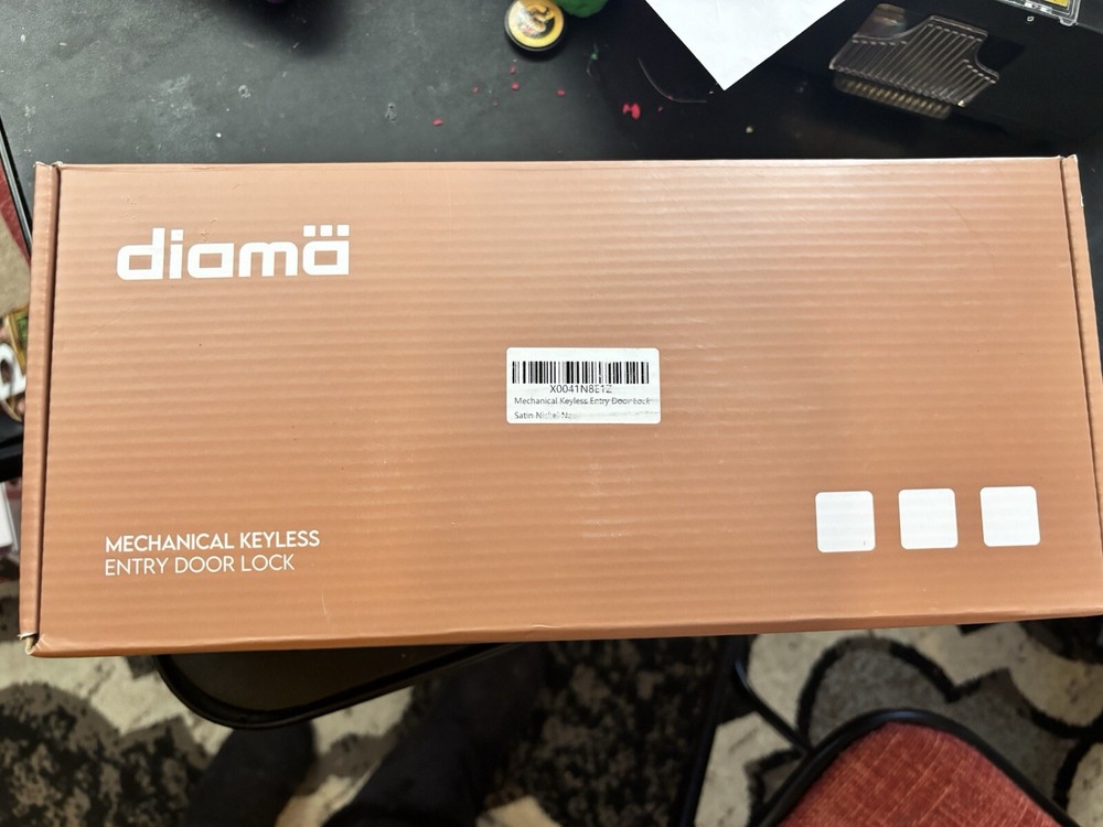 Mechanical Keyless Entry Door Lock