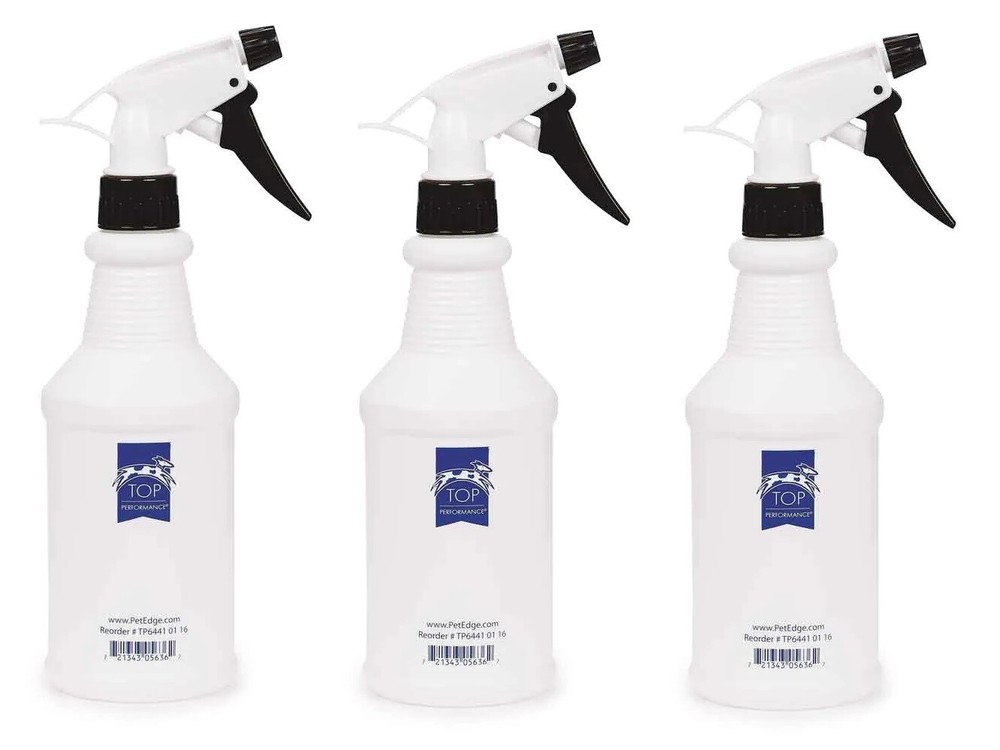 Spray Bottle Empty Groomer Stylist Barber Bulk Multi Purpose Adjustable Plastic