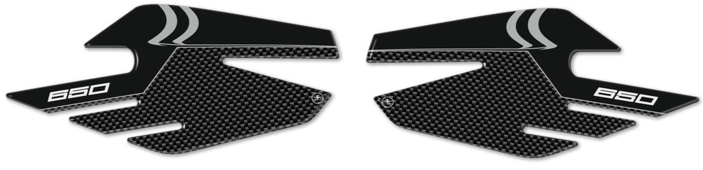 2 Knee Side Tank Protections Compatible With Kawasaki Ninja 650