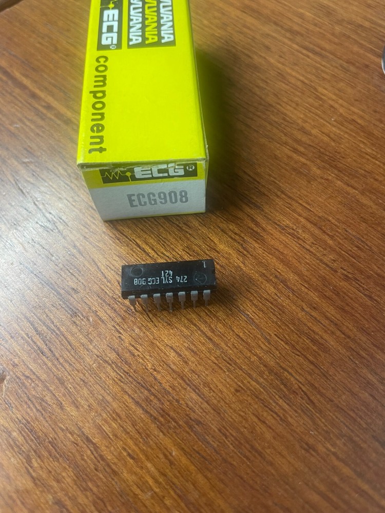 ECG908, Operational Amplifier ~ 14 Pin DIP (NTE908)