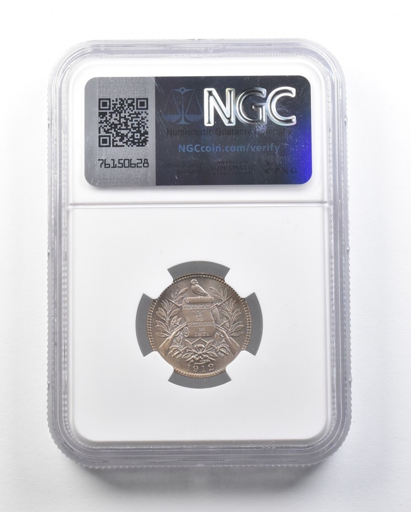 1912 Guatemala Real MS65 NGC *0613
