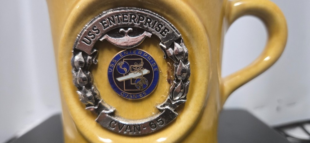 USS ENTERPRISE C7AN-65 COFFE MUG