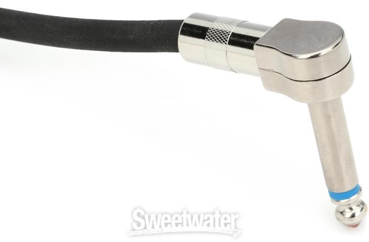 JUMPERZ Blue Line Instrument Patch Cable - 0.5 feet