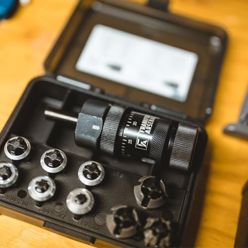 Frankford Arsenal Universal Precision Case Trimmer with HSS Construction, Drill