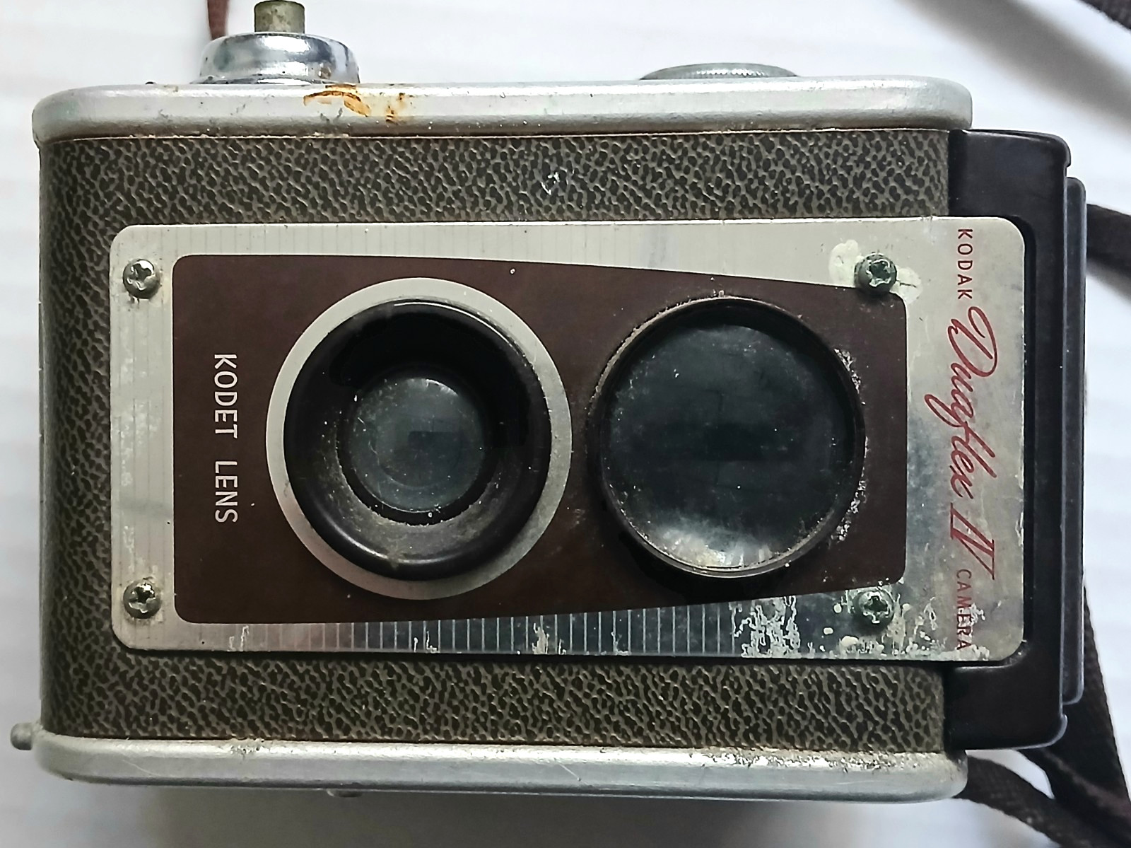 Kodak Duaflex IV Camera w/ Strap Vintage 1950s 1960s - For Display Use