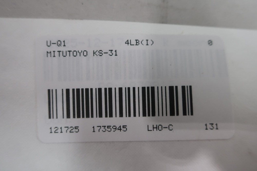 Mitutoyo KS-31 Linear Digital Readout Scale