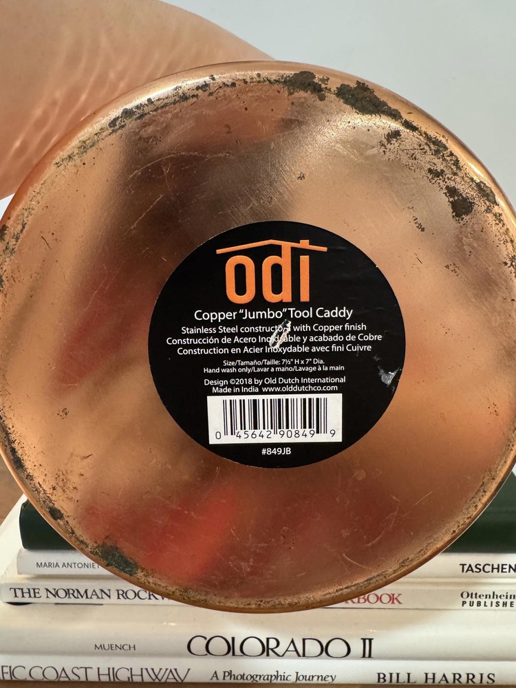 Hammered Copper Wine Bottle Cooler