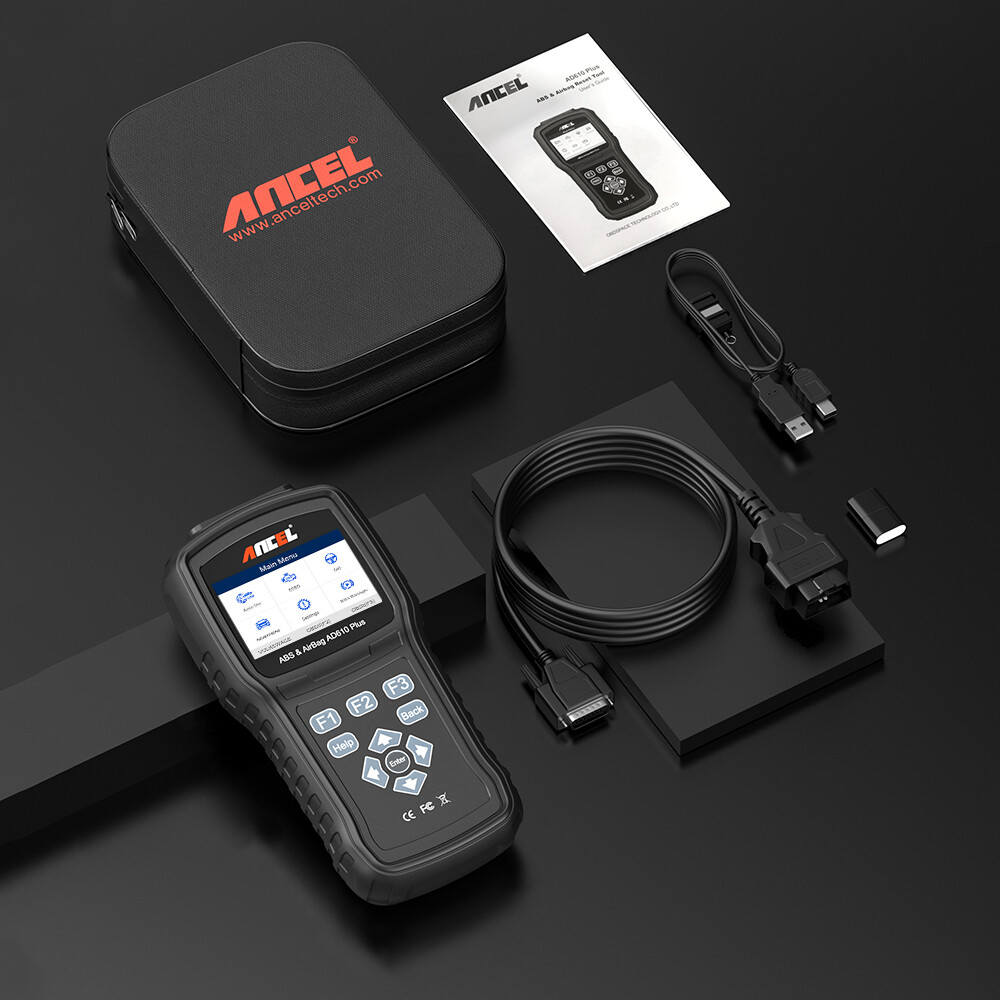 ANCEL AD610 PLUS ABS Bleeding SRS SAS OBD2 Code Reader Scanner Diagnostic Tool