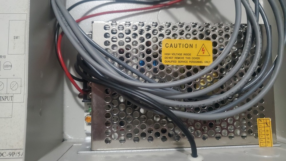 9 CH CCTV Security Camera Power Supply Box 12V DC