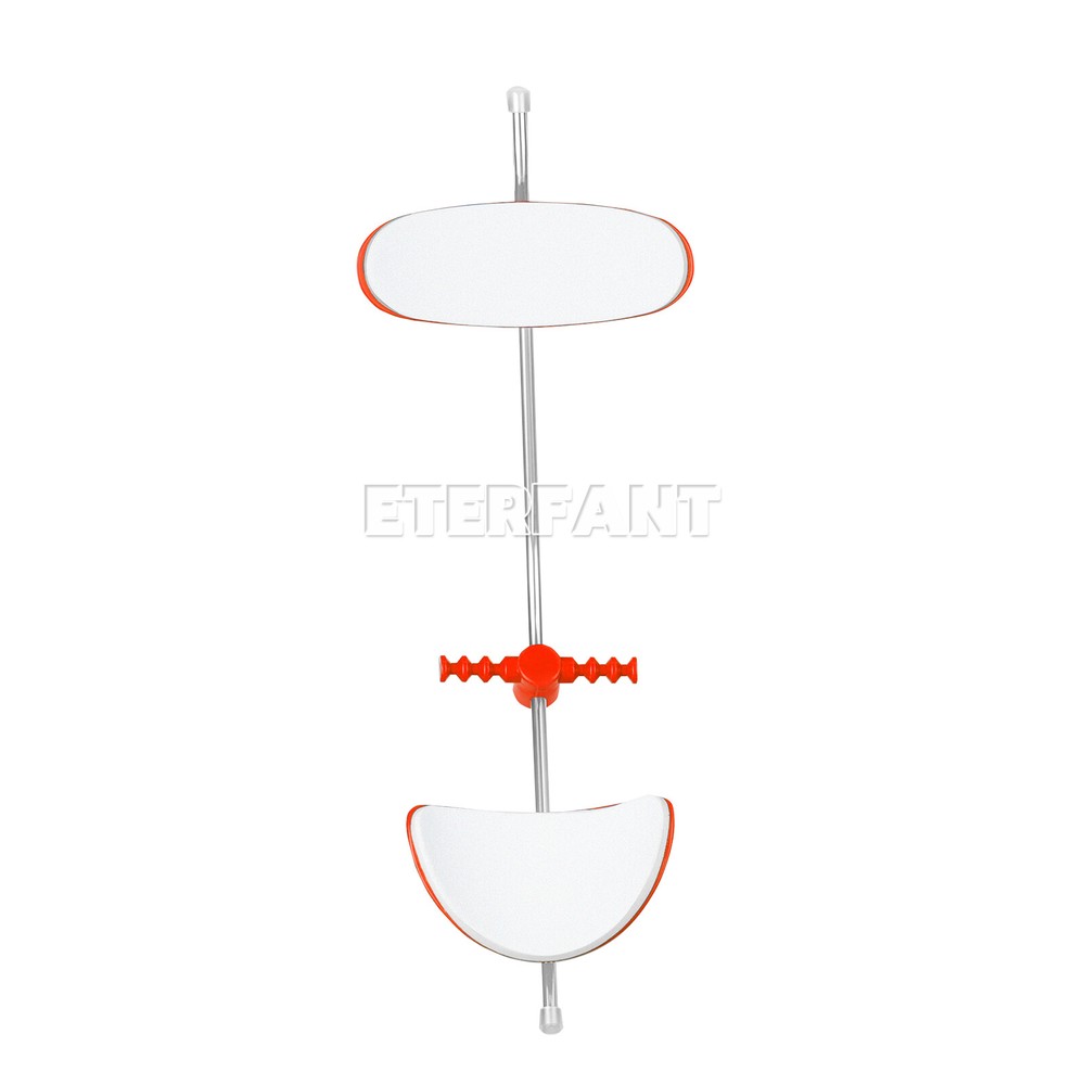 ETERFANT Dental Reverse-Pull Forward Pull Single Bar Headgear Red Adjustable