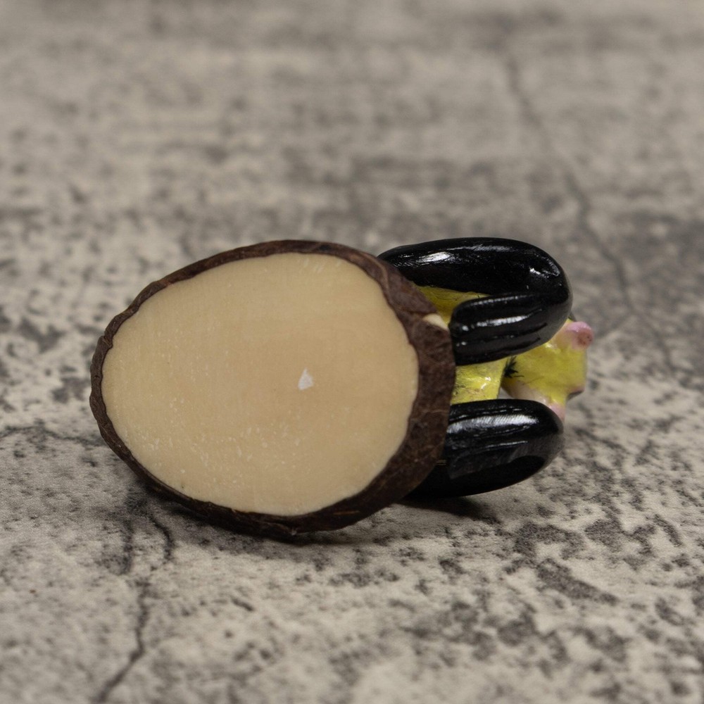 White Face Monkey Tagua Carving