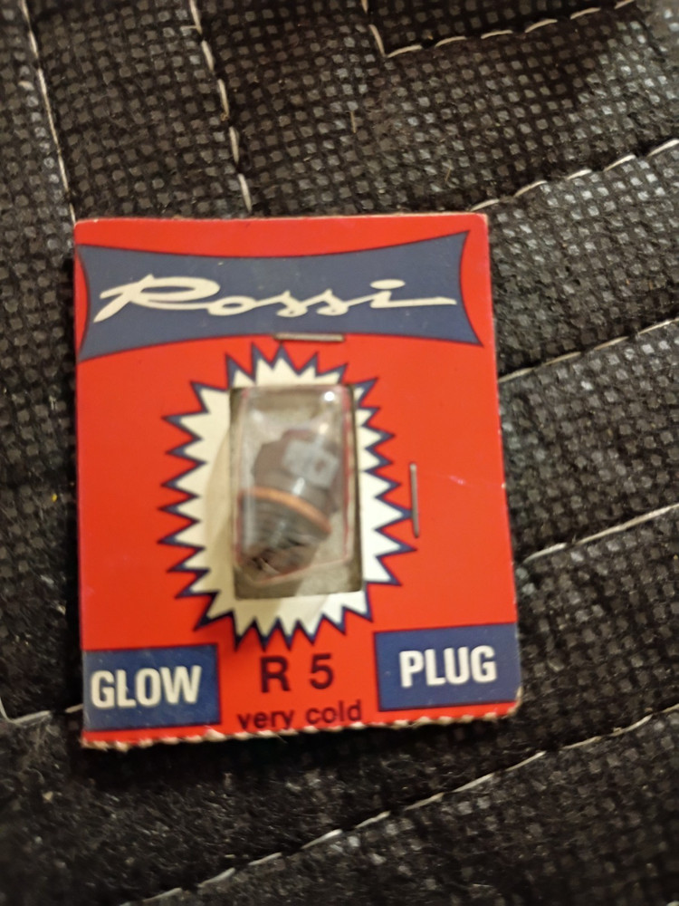ROSSI R5 R 5 GLOW PLUG very cold.