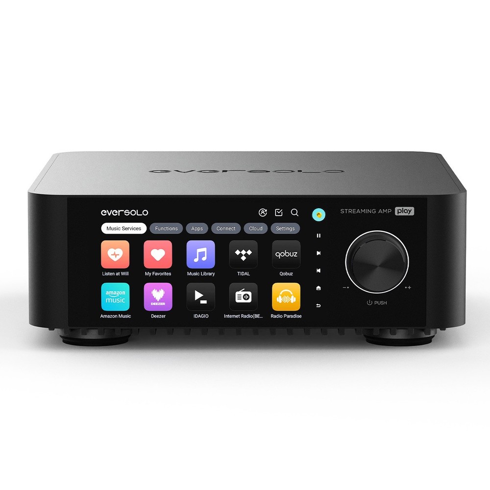 Eversolo Play CD Streaming Amplifier with CD Player (Black)