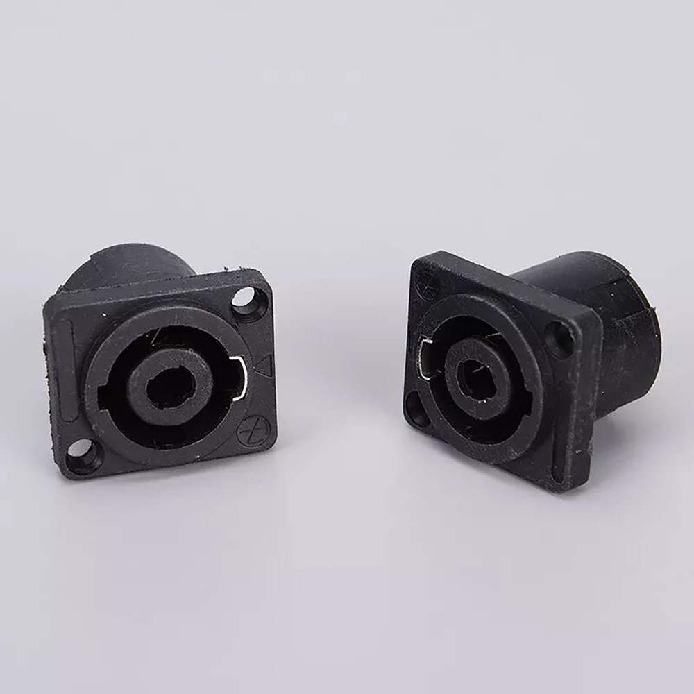 10* Speakon 4 Pin Female jack Compatible Audio Cable Panel Socket Connector
