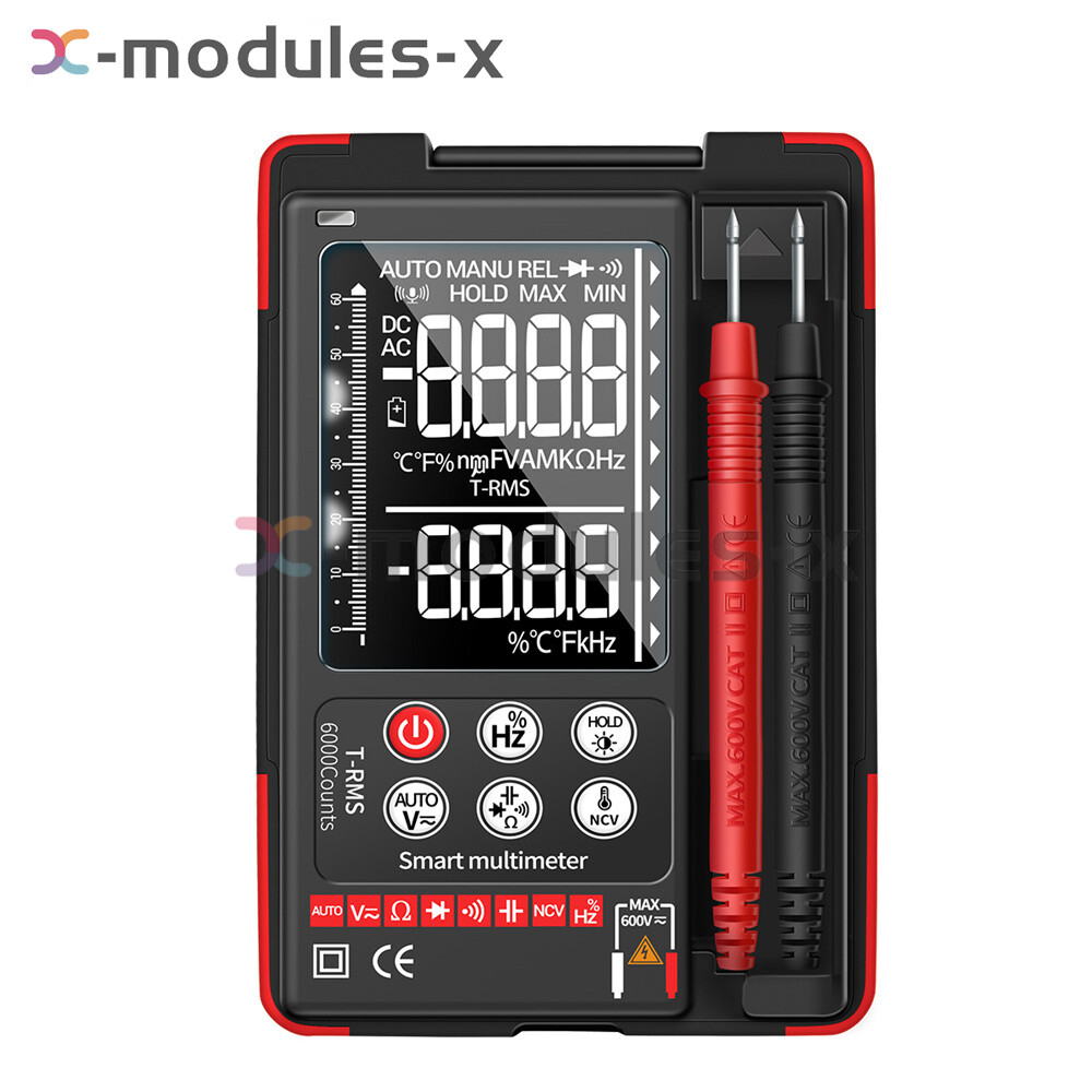 ANENG Q60 Digital Multimeter AC DC Voltmeter Ammeter Volt Tester Meter